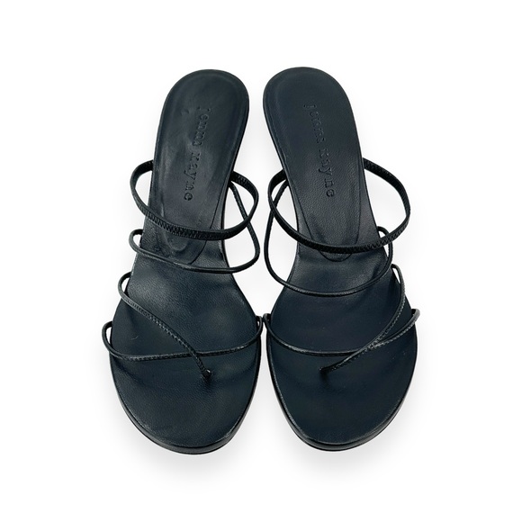 Jenni Kayne Black Strappy Sandals - Picture 3 of 12